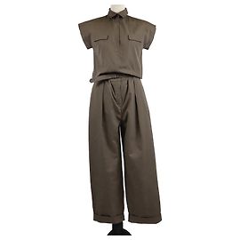 BOTTEGA VENETA Pantalones T.FR Algodón Verde