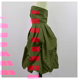 Autre Marque-NON SIGNE / UNSIGNED Dresses T.FR  Silk-Red