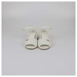 Fendi-FENDI Sandals T.EU  Leather-White