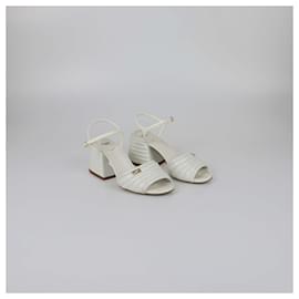 Fendi-FENDI Sandals T.EU  Leather-White