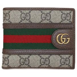 GUCCI Petits sacs, portefeuilles et étuis T. Cuir Beige