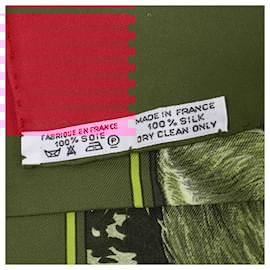 Hermès-Hermès Carré 90 "CHASSE au BOIS" 100% Silk Scarf-Multiple colors