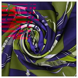 Hermès-Hermès Carré 90 "LE CARNAVAL DE VENISE" 100% Silk Scarf-Multiple colors