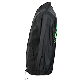 Comme Des Garcons-Comme des Garçons Coach Jacket in Black Nylon-Black