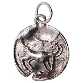 Autre Marque-Alighieri Astrology Pendant in SIlver Brass-Silvery
