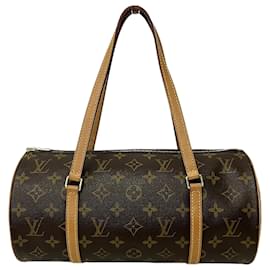 Louis Vuitton-Louis Vuitton Papillon 30 Handbag M51385-Brown