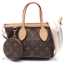 Louis Vuitton-Bolsa Louis Vuitton Neverfull BB Monogram M46705-Marrom
