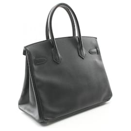 Hermès-Hermes Birkin 30 Handbag Black-Black