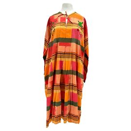 Autre Marque Vestido MONOKI T.International M Algodón Naranja