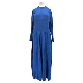 Autre Marque Robe NYNNE T.0-5 1 Viscose Bleu