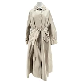 THOM BROWNE Coats T.IT 42 Polyester Beige