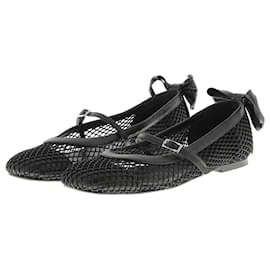 Autre Marque-GIA BORGHINI Flats T.EU 40 Leather-Black