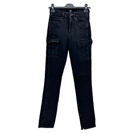 Autre Marque Jeans 3X1 T.US 24 Algodón Negro