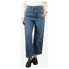 SéZane-Blue straight-leg jeans - size UK 12-Blue