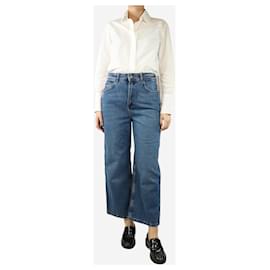SéZane-Blue straight-leg jeans - size UK 12-Blue