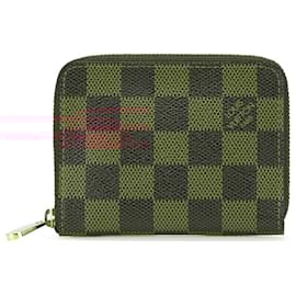 Louis Vuitton-Louis Vuitton Brown Damier Ebene Zippy Coin Purse-Brown