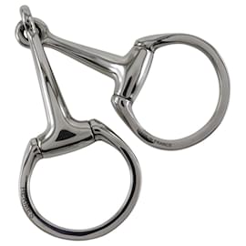 Hermès-Hermes Eggbat Accessories Horse Tack Muzzle-Silvery