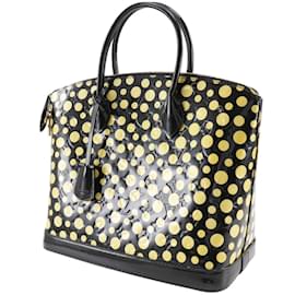Louis Vuitton-Louis Vuitton Lockit MM Handbag-Black