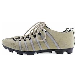 Gucci-Gucci Sherry Line Sneakers-Golden