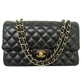 Chanel-NEW CHANEL TIMELESS CLASSIC MEDIUM 11.12 SHOULDER BAG-Black