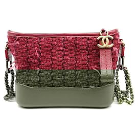 Chanel-Chanel Tweed Gabrielle Hobo Bag Small -Pink