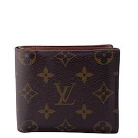 Louis Vuitton-Louis Vuitton Monogram Bi-fold Wallet-Brown,Monogram