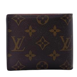 Louis Vuitton-Louis Vuitton Monogram Bi-fold Wallet-Brown,Monogram