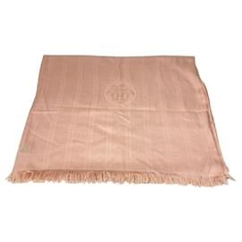 Hermès-Hermes New Libris Ex Stole Scarf-Pink