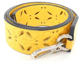 Loewe Yellow Leather Strap Yellow