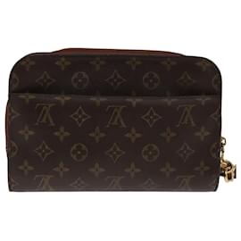 Louis Vuitton-LOUIS VUITTON Monogram Orsay Clutch Bag M51790 LV Auth bs21982-Monogram