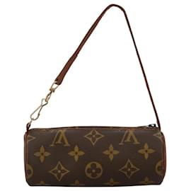 Louis Vuitton-LOUIS VUITTON Monogram Papillon Pouch LV Auth 111674-Monogram
