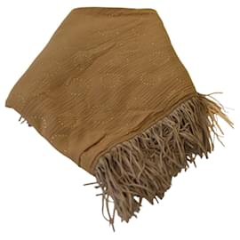 Autre Marque-Scarves-Beige