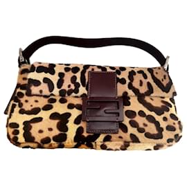 Fendi-Baguette vintage-Imprimé léopard