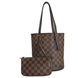 Louis Vuitton-Louis Vuitton Bucket PM-Brown
