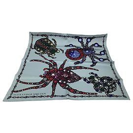 Silk scarf Alexander McQueen Multiple colors