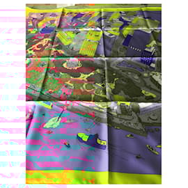 Hermès-Silk scarves-Multiple colors