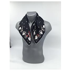 Alexander Mcqueen-Silk scarf Alexander McQueen-Multiple colors
