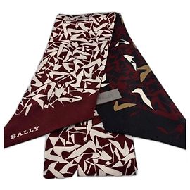 Foulard Twilly in seta Bally multicolore Multicolore