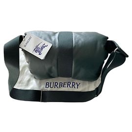 Bolsa Burberry Pillow Messenger Verde Escuro Couro Verde escuro