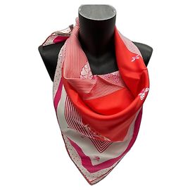 Bufanda de seda Inès de la Fressange Multicolor