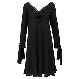 Valentino Silk Dress Black
