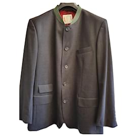 Autre Marque-Habsburg Austrian jacket 100% new-Dark grey