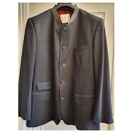 Autre Marque-Habsburg Austrian jacket 100% new-Dark grey