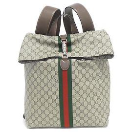 Gucci Jackie 1961 771344 Facta Backpack Brown Beige