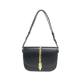 Borsa a Spalla Gucci Sylvie 1969 Nero