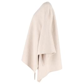 Proenza Schouler-Proenza Schouler Mélange Poncho In Grey Wool-Grey