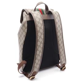 Gucci-Gucci Ophidia GG Supreme Backpack-Brown,Beige