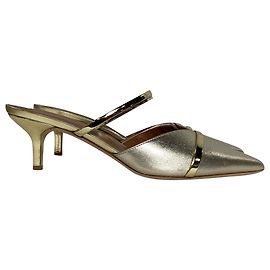 Autre Marque Mule Frankie in pelle dorata di Malone Souliers D'oro