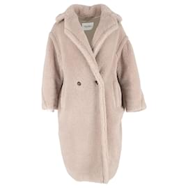 Max Mara-Max Mara Teddy Bear Icon Coat in Beige Faux Fur -Beige
