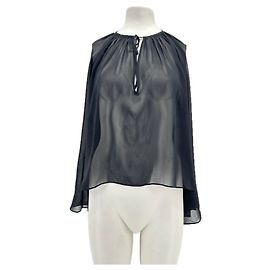 Frame Denim FRAME Tops T.Internazionale XS Seta Nero